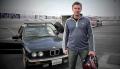 Samuel Hubinette i jazda na 2 kołach w BMW E30